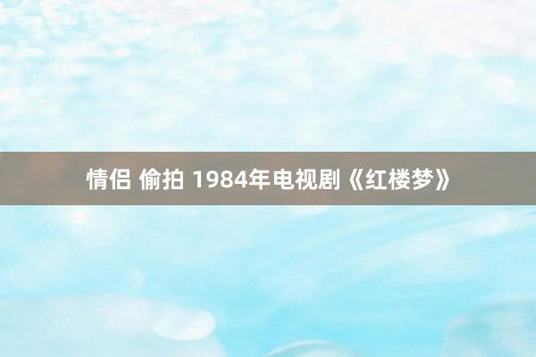 情侣 偷拍 1984年电视剧《红楼梦》